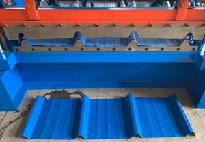 신형 중국 신보 IBR 지붕판 롤 성형기 단층 트라페조이드 지붕 패널 기계 - Product Image 2
