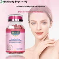 OEM Fabricant de gélules d'huile de pépins de raisin Grenade Capsules molles d'huile de pépins de raisin Grenade Usine
