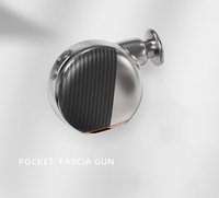 Yixuan Percussion Mini Pistola Masajeadora Muscular Portátil para Mujeres, Recargable, con Motor de Escobillas y Función de Calor