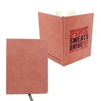 Carnet en cuir personnalisé imprimé en couleur, couverture vierge, journal de sublimation, portable, A4, A5, A6, style professionnel pour l'école