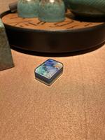 Tuiles de Mahjong Personnalisées pour Cadeaux d'Événements, Gravez Votre Motif sur une Face avec Impression Intérieure en Acrylique et Dos en Bois Incrusté