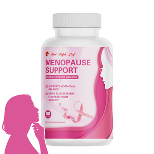 แคปซูลสมุนไพรบำรุงวัยหมด<span class=keywords><strong>ประจำเดือน</strong></span> ประกอบด้วยแบล็คโคฮอช ตงไคว โซย่าไอโซฟลาโวน และเรดโคลเวอร์ เพื่อปรับสมดุลฮอร์โมนและบรรเทาอาการร้อนวูบวาบ - Product Image 1