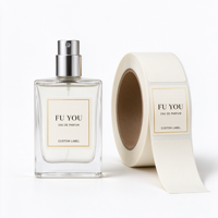 Étiquettes autocollantes en vinyle pour parfums, autocollants cosmétiques, logo personnalisé, emballage de flacons en verre