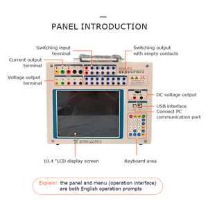 KDJB-802 thông minh lưới điện và trạm biến áp <span class=keywords><strong>3</strong></span> giai đoạn tiếp sức bảo vệ kiểm tra thiết lập thứ cấp hiện tại tiêm Tester <span class=keywords><strong>Relay</strong></span> <span class=keywords><strong>Kit</strong></span> kiểm tra - Product Image 2