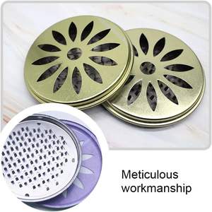 Quemador de Incienso Portátil y Ecológico de Acero Inoxidable con Tapa para Espirales Antimosquitos - Product Image 4