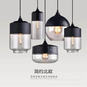 Lustre rond minimaliste moderne à source LED, à tête unique, pour lieux de loisirs - Product Image 2