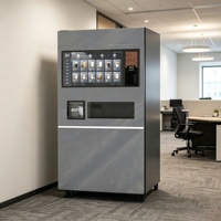 Distributeur de boissons multifonctionnel, café fraîchement moulu haute pression/thé aux fruits pétillant, produit automatiquement de la glace