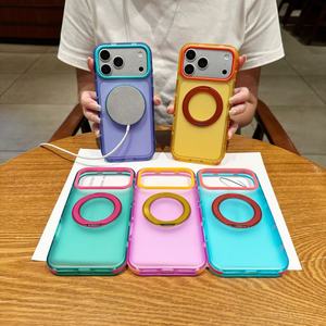 เคสกันกระแทกแบบฉีดขึ้นรูป สำหรับ iPhone 18 Pro Max รุ่น DIY ลายสัตว์ 3 มิติ ดีไซน์พิเศษ พร้อมขาตั้งแม่เหล็กหมุนได้ 360 องศา AI - Product Image 6