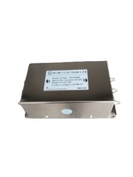 Filtro de Entrada para Inversor EMI Jing TH860M-16, 16A 250/440VAC, Protección ESD, Carcasa de Aluminio Encapsulada para Convertidor de Frecuencia/Servo