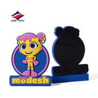 Longzhiyu 20 Jahre Maßgeschneiderte Design-Logo-Fabrik Stadtnamen-Souvenir 2D-Form Modernes Design Langlebiger UV-Druck Kühlschrankmagnet