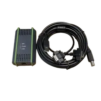 Cable de Programación USB PPI MPI para PLC Siemens S7-200/300/400, Adaptador 6ES7972-0CB2-0XA0, Compatible con WIN7/XP/VISTA 80V