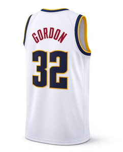 Maillot de basket-ball unisexe # 15 Nikola Jokic # 27 Jamal Murray # 32 Aaron Gordon Uniforme domicile/extérieur Statement 100% - Product Image 3