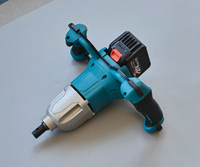 Tarière électrique à batterie lithium haute puissance, mélangeur rechargeable, perceuse à béton, pelleuse pour trous de plantation d'arbres