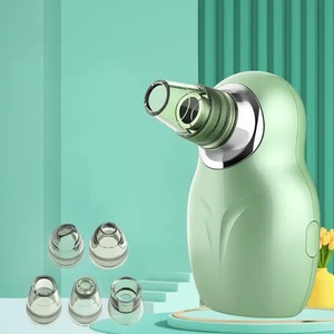 Hottest 5pcs Suction Heads Blackhead Removal Device with Hot Compress Electric Blackhead Remover Vacuum - Product Image 2