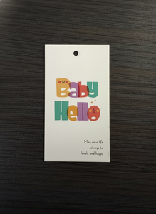 Custom Logo Waterproof Biodegradable Recycled Paper Clothing Hangtags for Garment Bags & Shoes with Embossed Finish - Product Image 6