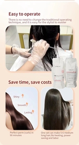 Salon professionnel utiliser kératine élément cheveux Perm Lotion femmes kératine élément lissage <span class=keywords><strong>crème</strong></span> marques privées professionnel - Product Image 5