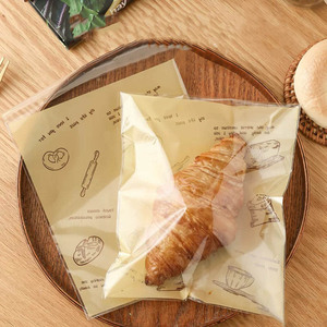 Bolsas de Celofán Transparentes de Grado Alimenticio para Empacar Pan, <span class=keywords><strong>Croissants</strong></span>, Sándwiches, Tostadas, Donas, Galletas, Autoadhesivas e Individuales - Product Image 3