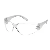 ANT5 12パック耐衝撃性および耐衝撃性の安全保護メガネ、透明レンズ付き