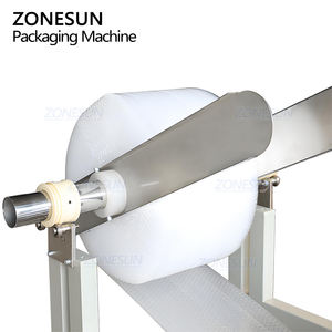 เครื่องบรรจุภัณฑ์แบบห่อแนวนอน ZONESUN ZS-ZB350S พร้อมมอเตอร์เซอร์โวอัตโนมัติและฟิล์มกันกระแทก - Product Image 3
