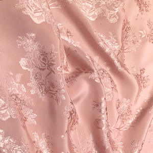 Nouveau tissu Jacquard rayonne Style chinois Rose Bouquet titulaire fil teint motif pour filles tricoté Blouse robe maison Camouflage - Product Image 4