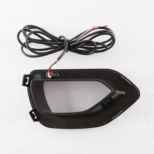 Cache de garniture de feux de jour à LED pour Open Pig Nose Lamp Charger15 2019 Warhorse Srt 68417504AA 68417505AA - Product Image 2