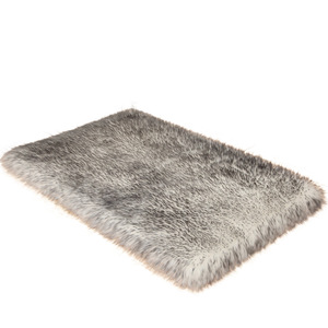 Alfombra Shengxi Cuadrada, Suave y Esponjosa, de Color Sólido 94549916, Lavable a Máquina, Limpieza Localizada, para Interiores, Dormitorio, Uso Doméstico - Product Image 1