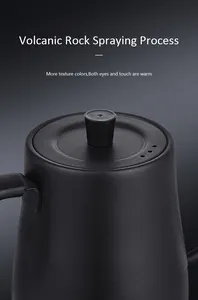 מכשיר מטבח זול 1L שחור נירוסטה חשמלי תה קומקום