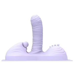 New Model Simulated Cushion Electric Dildo Multi-point Stimulation <b>Vibrating</b> Heating Features for Female Masturbator Adult - Product Image 6