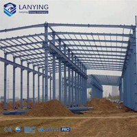 Edificio Metálico Prefabricado, Almacén Industrial, Estructura de Acero, Nave de Almacenamiento de Gran Envergadura, Almacén para Cadena de Suministro