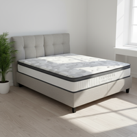 Matelas épais pillow top excellente qualité mousse haute densité antidérapant pour dormeurs sur le ventre chambre maison