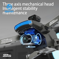 Vente Flash : Drone S19 Pro 2026 avec GPS 2 KM, FPV, nacelle à 3 axes et divers modes de vol (comme Follow Me), double caméra 1080p, 3 batteries