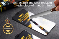 Protection d'écran antistatique ESD pour téléphone portable, verre trempé anti-espion et anti-regard indiscret pour iPhone, Samsung, XIAOMI