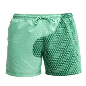 Pantalones cortos de playa para hombre, bañador <span class=keywords><strong>corto</strong></span> con <span class=keywords><strong>cambio</strong></span> de Color mágico, traje de baño de secado rápido - Product Image 4