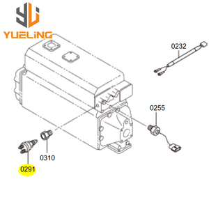Yueling 04442-38910 04442-38900 nhiệt chuyển đổi cảm biến nhiệt độ nước 90 độ 4x18 cho Mitsubishi s6r2 s12r mptk MTK động cơ - Product Image 4