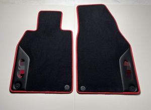 <span class=keywords><strong>Tappetino</strong></span> Interno in Pelle di Lusso Ricamato Personalizzato per Porsche, Accetta Loghi Personalizzati - Product Image 6