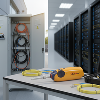 Sonde d'inspection numérique intelligente pour fibres optiques avec connexion USB, microscope d'inspection des extrémités de fibres 400X pour le test des connecteurs MPO/MTP/LC/SC