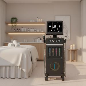 Máquina de belleza Hydra Water Oxygen Jet para eliminar puntos negros, limpieza profunda, dermoabrasión, hidropeel facial. - Product Image 1