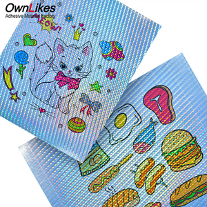 สติกเกอร์ไวนิลลายโฮโลแกรมแบบม้วน พิมพ์ได้ ติดเองได้ - Product Image 6