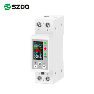 Đồng hồ đo năng lượng đa năng một pha 16 bảo vệ OV/UV/oC/OL/OT trì hoãn kích hoạt chu kỳ/thời gian/Power-up điều khiển dữ liệu rõ ràng - Product Image 1