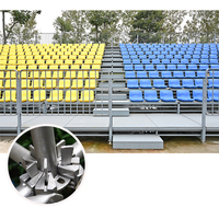 Tribunes modulaires en métal, tribunes temporaires multi-usages, sièges de tribunes de stade pour l'extérieur