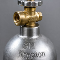 Gaz Krypton de qualité électronique Kr CAS 7439-90-9 pour la fabrication de circuits intégrés avancés, pureté 6N, gaz spécialisé