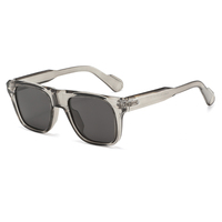 Nouvelles Lunettes de Soleil Polarisées NWO T1779 Polyvalentes Décontractées pour Trajet Quotidien, Monture Carrée Unisexe, Protection UV Complète