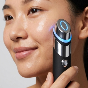 เครื่องนวดหน้าพกพา OEM สำหรับการบำรุงผิวแบบเร่งด่วน ช่วยดูดซึมเซรั่ม บำรุงผิวกระจ่างใส - Product Image 4