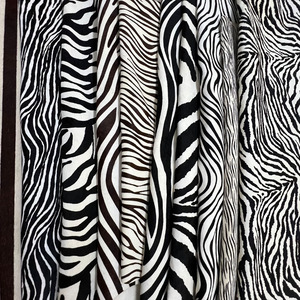 Collezione con stampa zebra di pelliccia di cavallo vera pelle per gioielli e borse Spot - Product Image 1