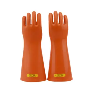 Handschuhe 25kv绝缘工作安全工作手套重型Guanti Da Lavoro防护电气绝缘手套