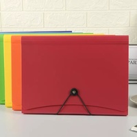 AFFISURE-Carpeta de plástico con 7 bolsillos transparentes, tamaño A4, venta al por mayor, tipo Carpeta de papelería, expansión de plástico PP