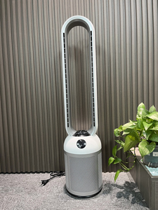 Bladeless Leafless Cooling Tower Pedestal <b>Fan</b> Adjustment Plastic Floor Air Cooler - Product Image 6