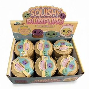 Multi Color Eco-Friendly Non-Toxic Odorless Bun Squishy Simulation Dim Sum Toy Slow Rise Mochi Squeeze Ball Relief Polyester - Product Image 3