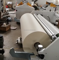 Ruban de masquage en papier crépon épais à haute adhérence, sans résidu, pour machine de découpe et rembobinage de peinture automobile