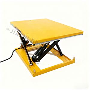 Perayap lantai berlumpur baru gunting berat pendukung sendiri <span class=keywords><strong>Platform</strong></span> pengangkat 1-10ton kapasitas beban pengendali jarak jauh trek karet pengangkat - Product Image 1